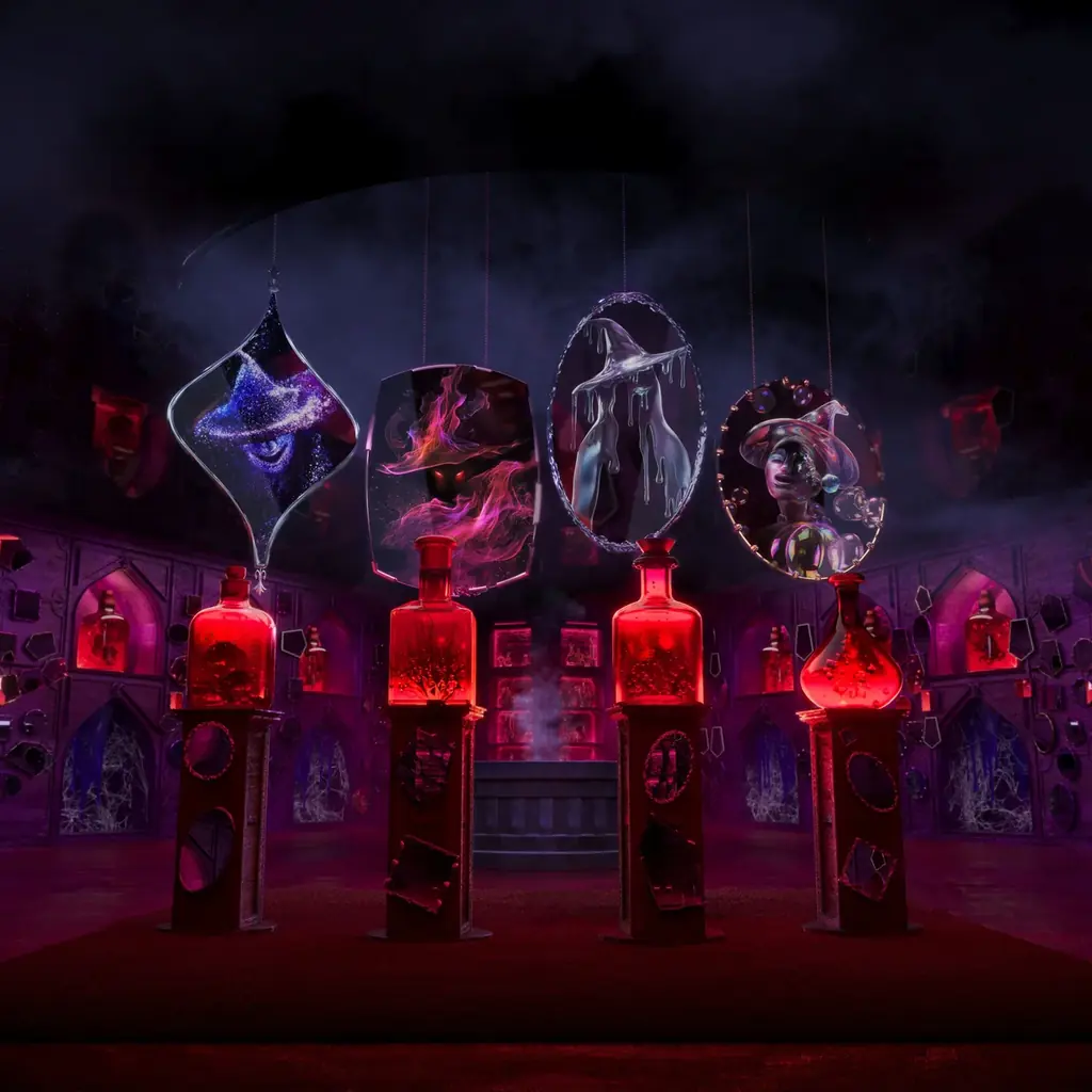 落ちにくい口紅「リップモンスターシリーズ」から、KATE×ユニバーサル・スタジオ・ジャパン共創アトラクションに登場する4人の魔女をイメージした限定色登場。 画像 5