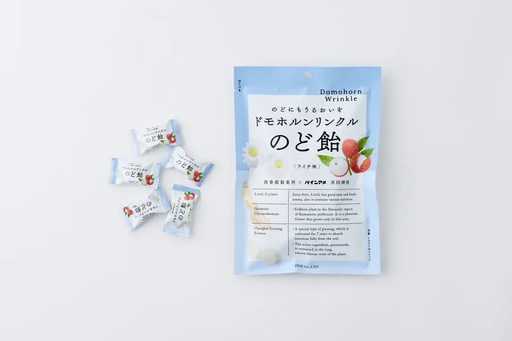 9月1日発売 ドモホルンリンクルのど飴が発酵コラーゲンで再登場