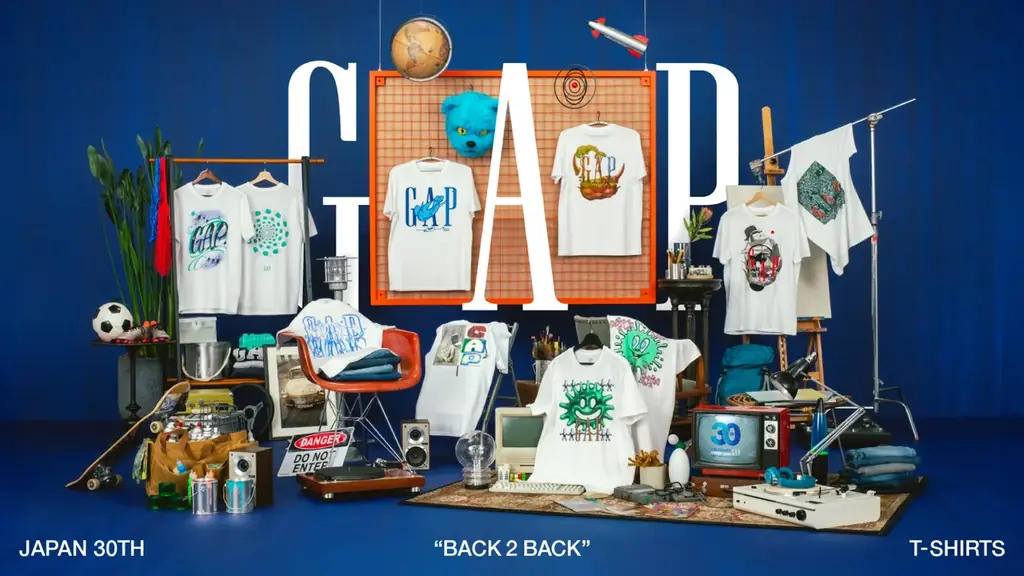 8/26発売｜Gap×日本アーティスト10名の限定Tシャツ