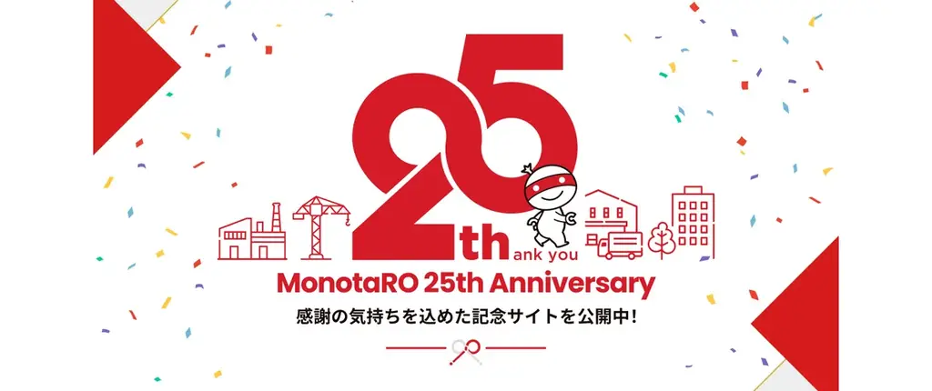 モノタロウが25周年特設サイトを公開　951件の声掲載