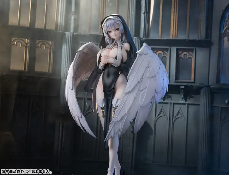 『エンジェルシスター 聖羽』フィギュアの豪華版と通常版を、あみあみにて予約受付中。専用背景セットも登場。 画像 13