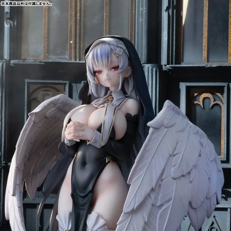 『エンジェルシスター 聖羽』フィギュアの豪華版と通常版を、あみあみにて予約受付中。専用背景セットも登場。 画像 14