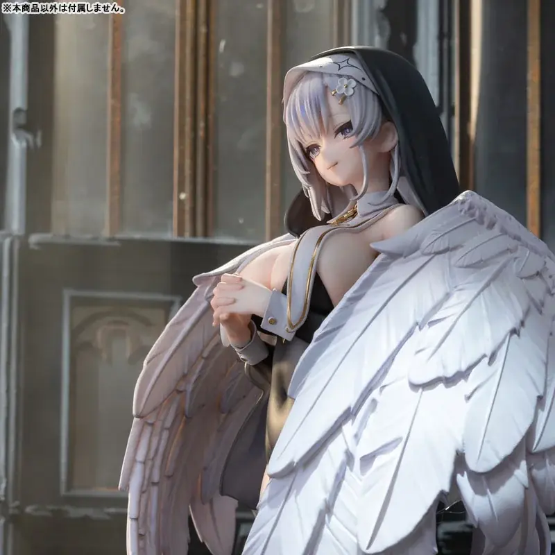 『エンジェルシスター 聖羽』フィギュアの豪華版と通常版を、あみあみにて予約受付中。専用背景セットも登場。 画像 5