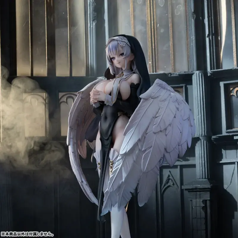 『エンジェルシスター 聖羽』フィギュアの豪華版と通常版を、あみあみにて予約受付中。専用背景セットも登場。 画像 7