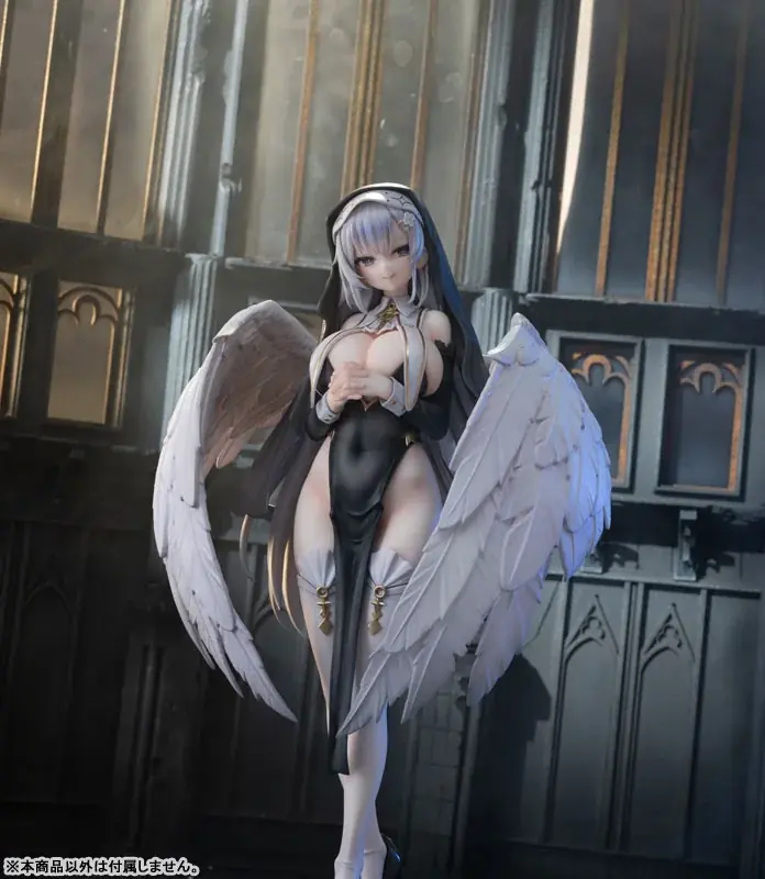 『エンジェルシスター 聖羽』フィギュアの豪華版と通常版を、あみあみにて予約受付中。専用背景セットも登場。 画像 8