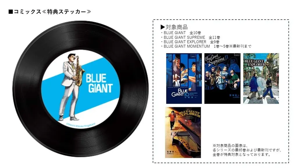 BLUE GIANT レコード 8月20日発売｜東方神起×BLUE GIANTコラボグッズ全容｜ベスト