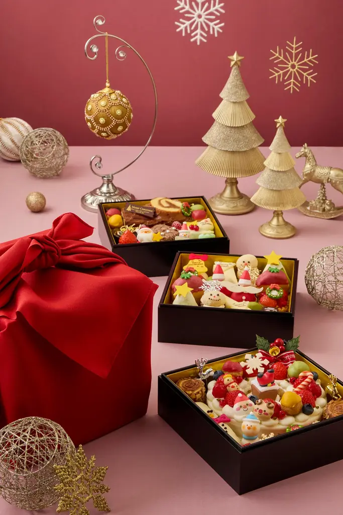 10/1予約開始　リーガロイヤル京都の重箱クリスマスケーキ