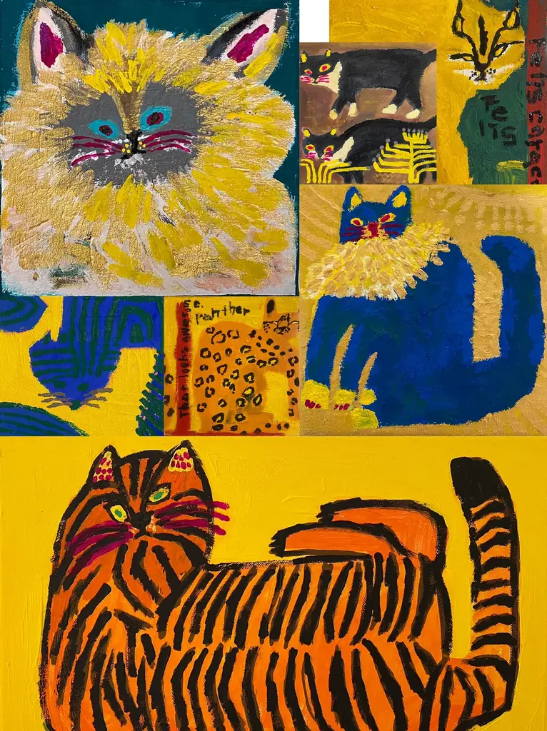 【あべの 猫ごよみ展】第2弾 大好評につき期間延長！ 来場が保護ねこ支援に繋がる ー 古民家で癒しとアートの作品展　あなただけのアート作りを体験するワークショップも開催。 画像 2