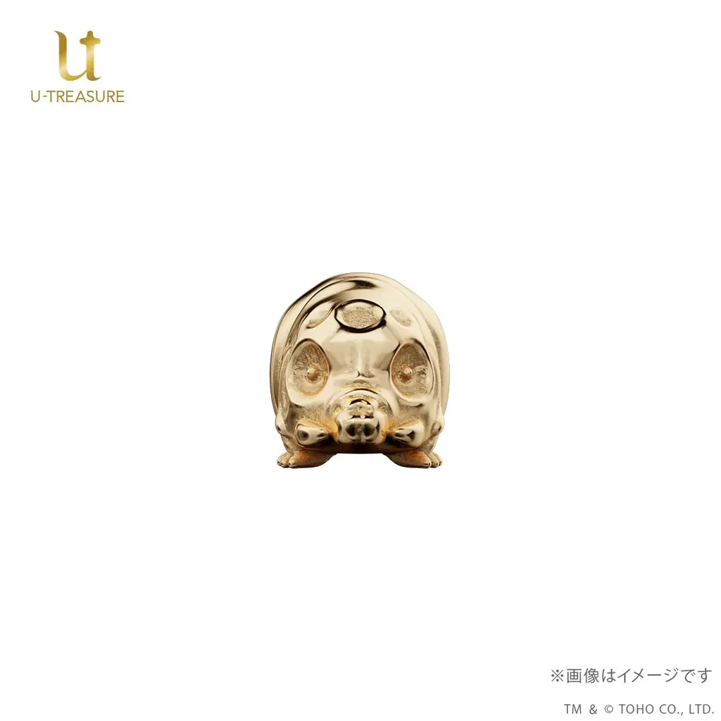 守護神「モスラ」が黄金のミニチュアとして甦る!「モスラ(幼虫)」(1992)の魅力をK18イエローゴールド製のフィギュアで表現。世界限定100体、10月6日(月)まで予約受付 画像 2