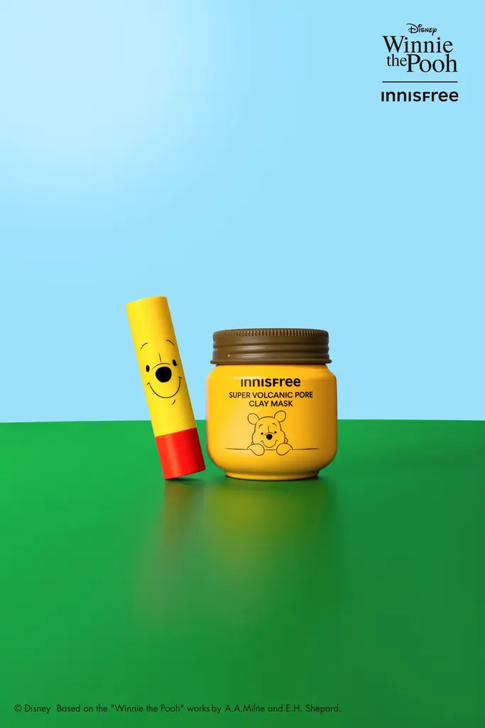 【INNISFREE】くまのプーさん × INNISFREE コレクション!人気アイテムたちの限定デザインが、8月29日(金)より数量限定で登場! 画像 2