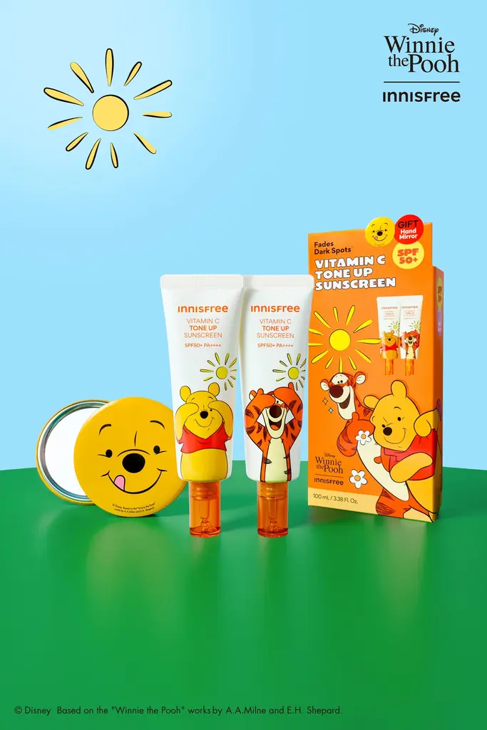 【INNISFREE】くまのプーさん × INNISFREE コレクション!人気アイテムたちの限定デザインが、8月29日(金)より数量限定で登場! 画像 6