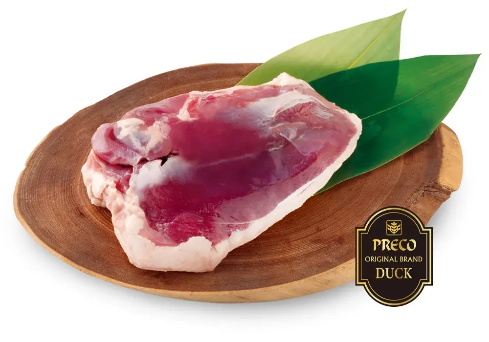 飲食店向け総合食品卸のプレコフーズ　初のオリジナルブランド鴨『岩手 美海鴨』を販売開始　全飼育期間中、抗生物質や合成抗菌剤を一切使わず　自然由来の飼料で肥育の国産鴨肉 画像 1