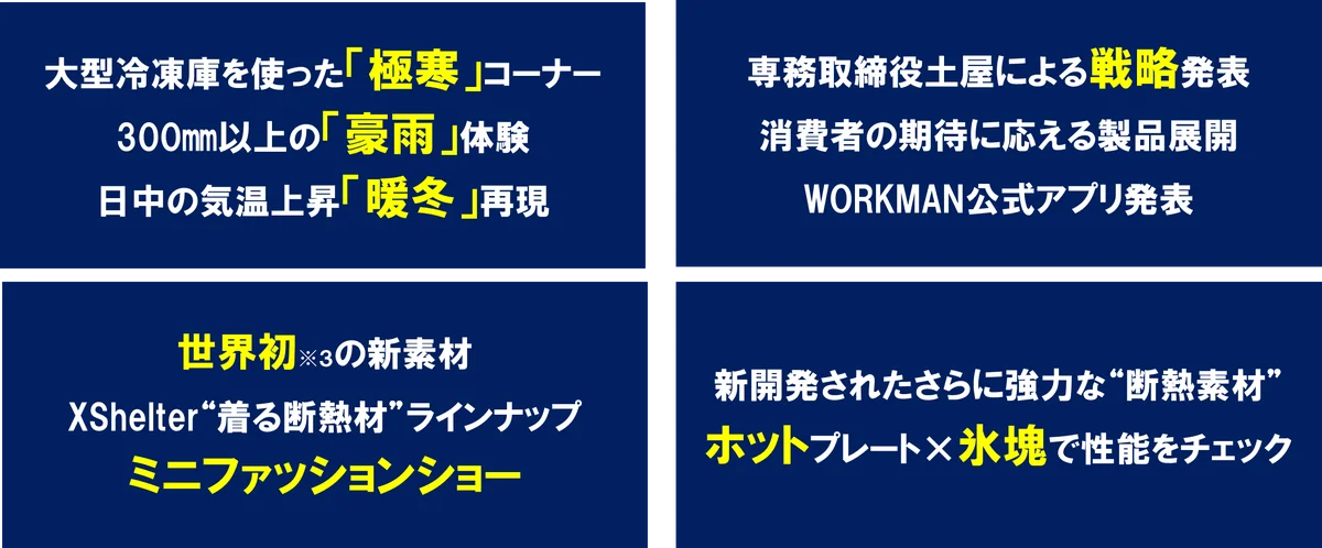 【9/1いよいよ開催】ワークマンが45年ぶりの“本気”を見せる「WORKMAN EXPO 2025秋冬」 画像 4