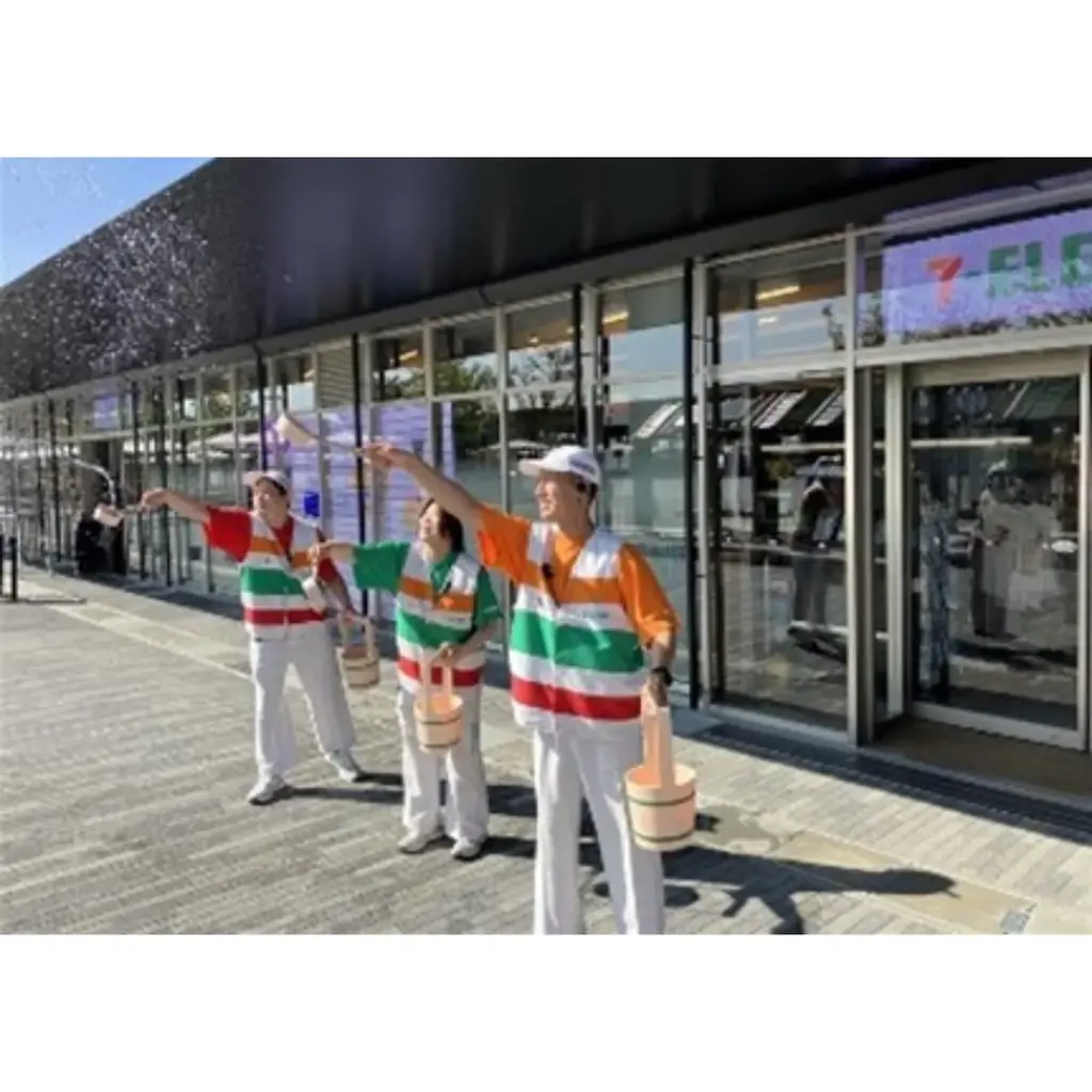 万博内のセブン‐イレブン店舗 2店舗合計の来店客数が100万人を突破 画像 3
