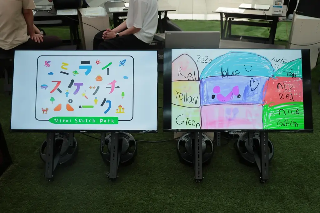 KAKUSINが協働プロデュースする「MEGA CANVAS」でこどもたちが描いた「未来のまち」を夢洲の大型プロジェクションマッピングで世界に発信する「ミライスケッチキャッスル」が始動 画像 2