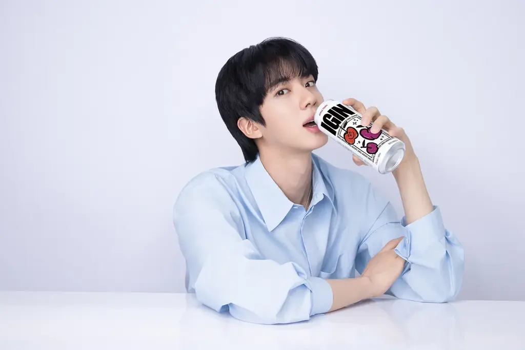 BTS・JINがアンバサダーを務める「IGIN」から、日本待望の缶チューハイが初上陸！8月26日(火)よりローソンで先行発売開始 画像 4