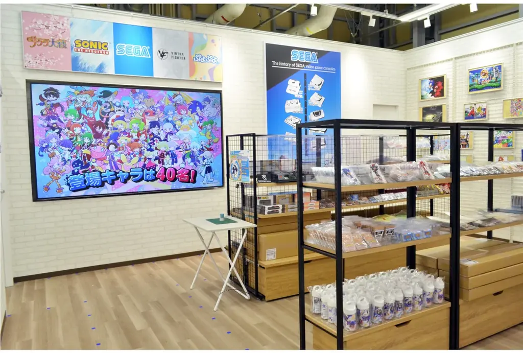 8/28まで開催　セガPOP‑UP in アニメイト大阪・関西万博の見どころ