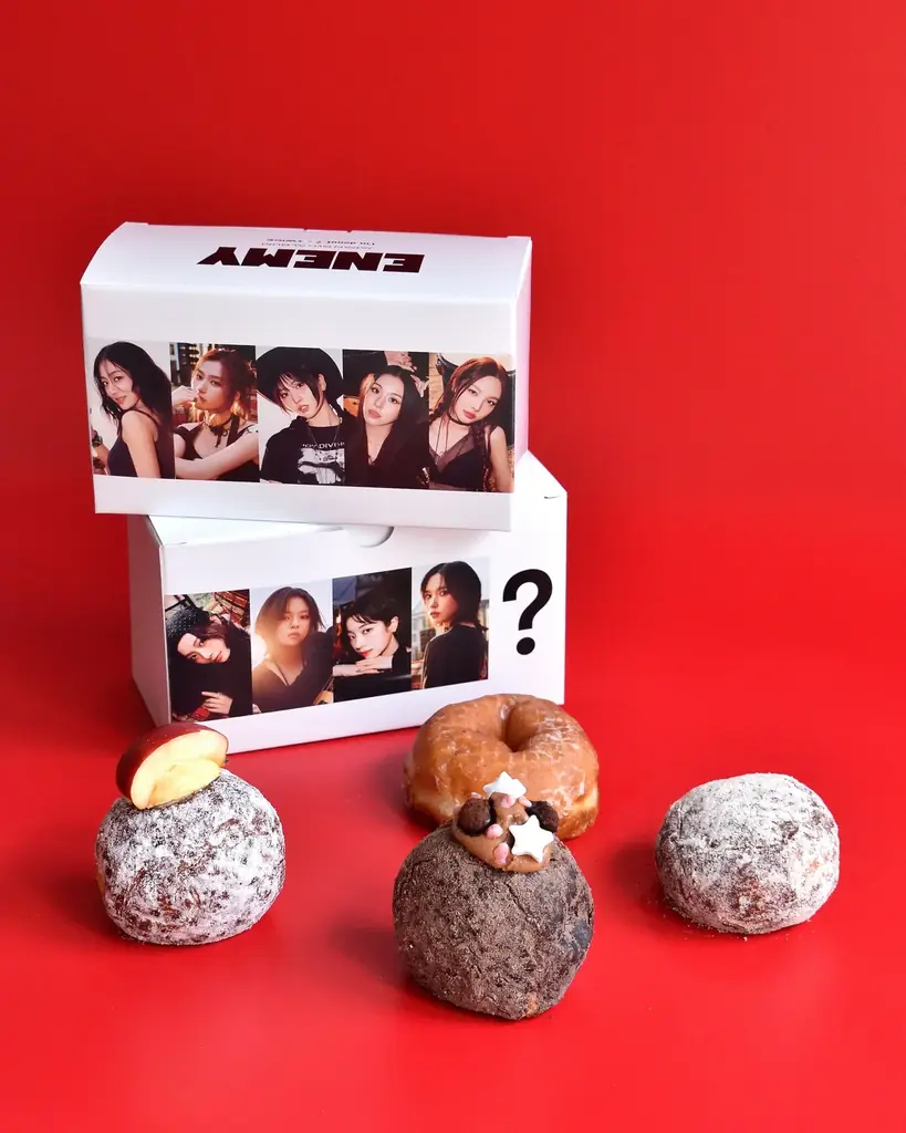 生ドーナツ専門店【I’m donut ？】とTWICEのコラボドーナツセット発売決定 画像 3