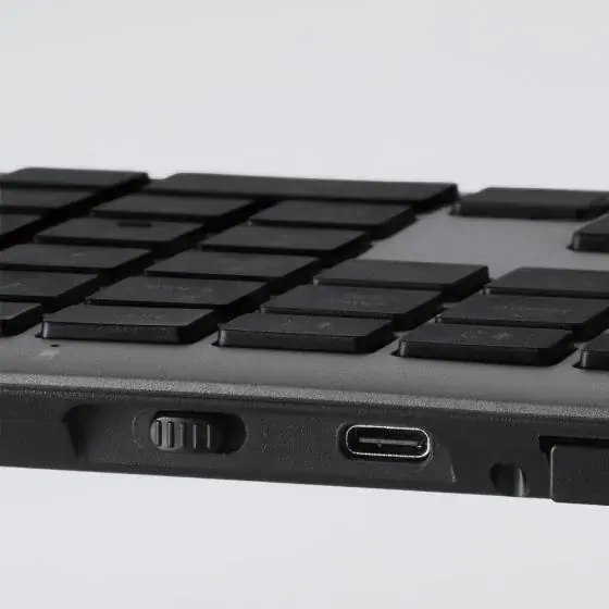 「V型構造」のパンタグラフで軽快で精密な打鍵感を実現！充電式＆マルチ接続/マルチOS対応の多機能薄型キーボード”Precisionist(プレシジョニスト)”を新発売 画像 11