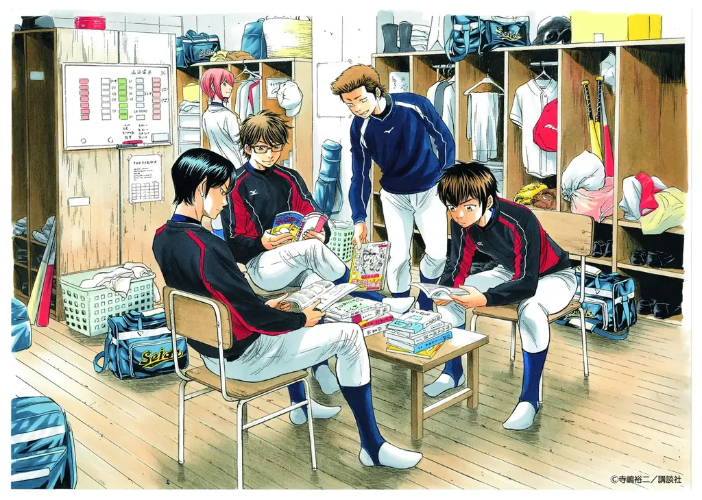 「大『ダイヤのA actⅡ』原画展」グッズ情報(第二弾)公開!パンフレットには寺嶋裕二先生のロングインタビューや和田毅さんとのスペシャル対談も掲載! 画像 10