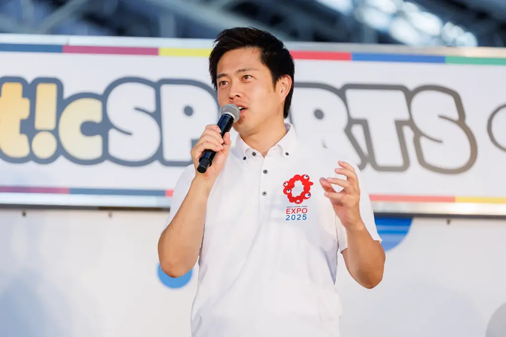 吉村洋文大阪府知事と男子バレーボール3チームのスター選手が登壇!「OSAKA FUNtast!c SPORTS PROJECT」キックオフイベント開催 画像 3