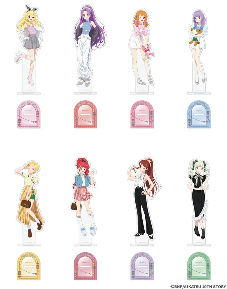 8月23日開始『アイカツ！』Link Ribbon描き下ろしグッズ＆フェア