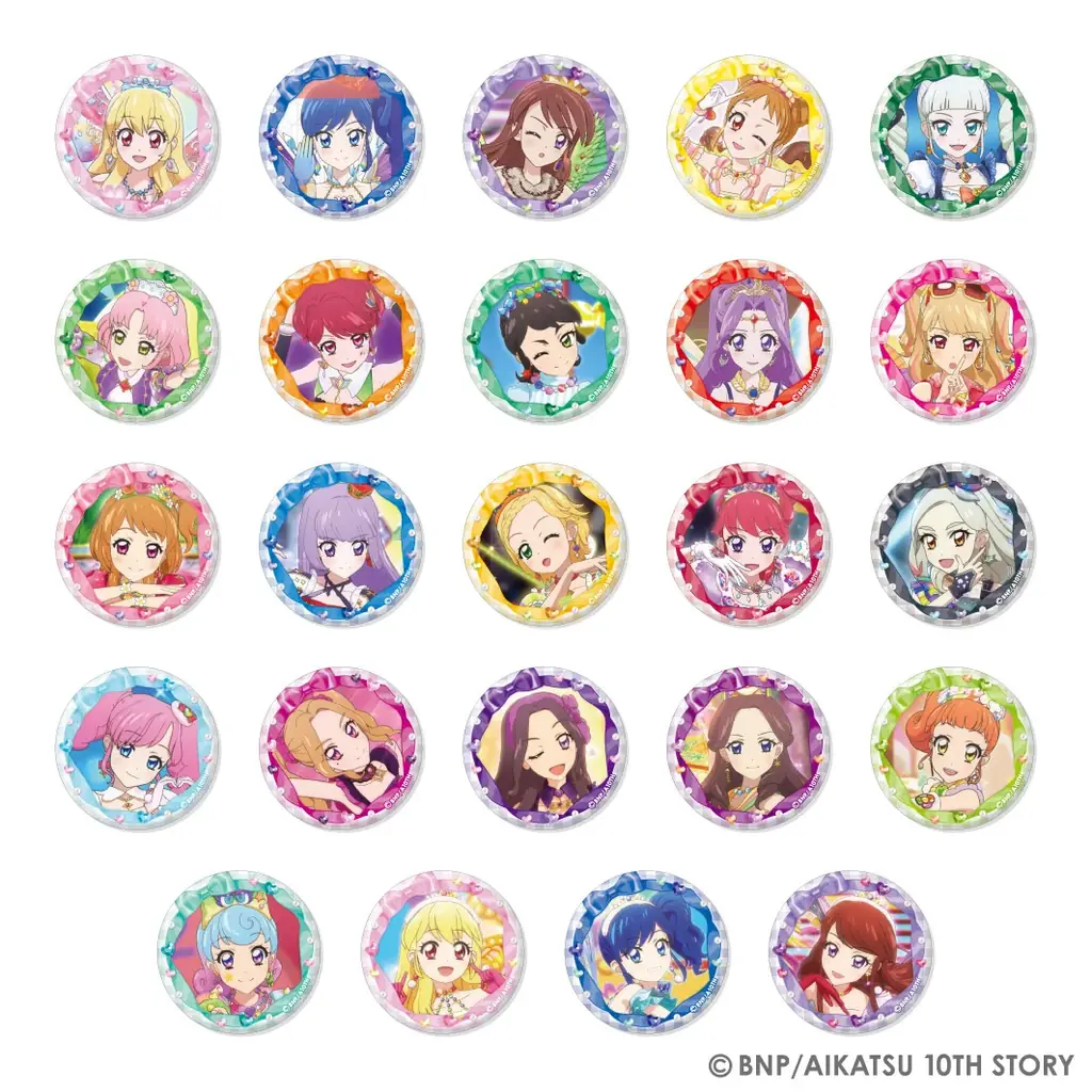 アニメイト限定!!　『アイカツ！』より、ペアごとにお揃いのリボンコーデがかわいい「Link Ribbon」がテーマの新規描き下ろし商品が、8月23日発売！　同日からフェアとオンリーショップの開催も♪ 画像 4