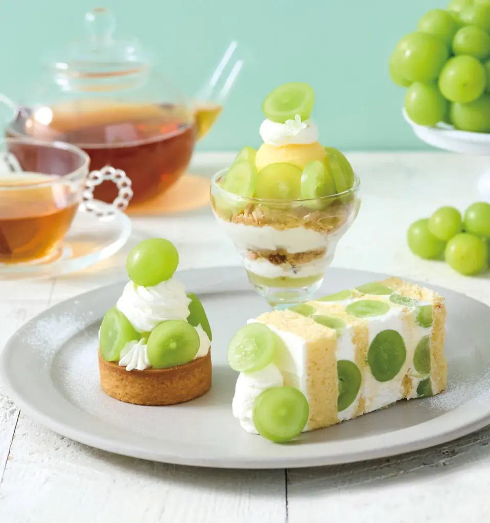 【Afternoon Tea】シャインマスカットと巨峰のスイーツプレートなど、葡萄・栗・さつまいもの秋の新作グルメを発売 画像 11