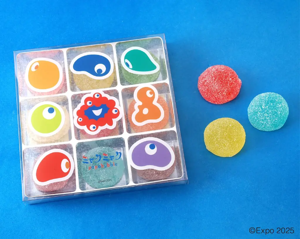 大阪・関西万博公式キャラクター“ミャクミャク”とのコラボレーション商品が登場！PAPABUBBLEの全国店舗及び公式サイトにて8月20日（水）より発売 画像 13