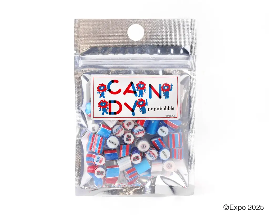 大阪・関西万博公式キャラクター“ミャクミャク”とのコラボレーション商品が登場！PAPABUBBLEの全国店舗及び公式サイトにて8月20日（水）より発売 画像 2