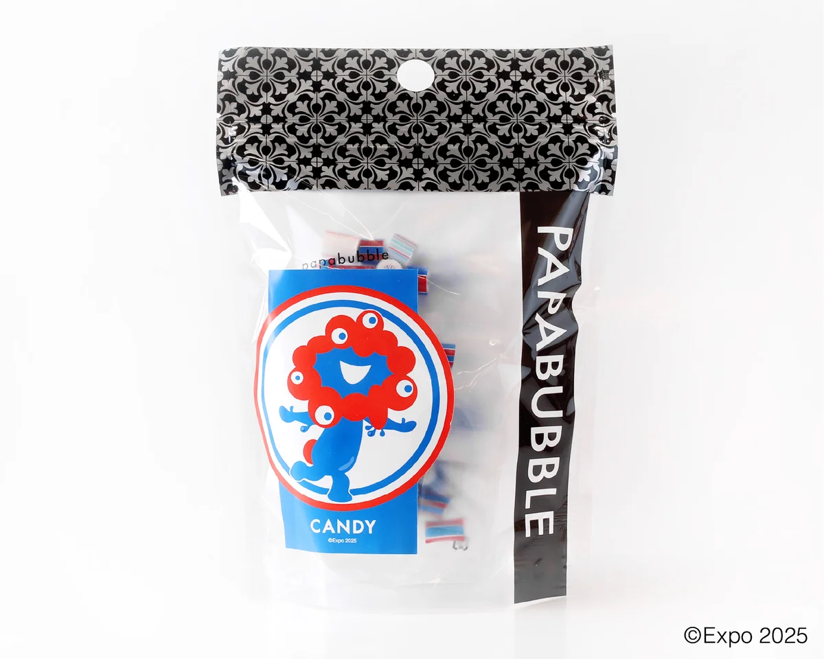 大阪・関西万博公式キャラクター“ミャクミャク”とのコラボレーション商品が登場!PAPABUBBLEの全国店舗及び公式サイトにて8月20日(水)より発売 画像 8