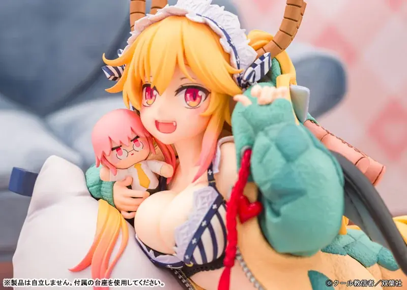 『小林さんちのメイドラゴン』より、おうちでゆったりくつろぐ「トール」「エルマ」を立体化。あみあみにて、それぞれ予約受付中。 画像 11