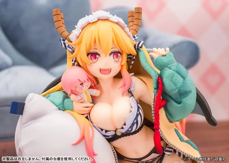 『小林さんちのメイドラゴン』より、おうちでゆったりくつろぐ「トール」「エルマ」を立体化。あみあみにて、それぞれ予約受付中。 画像 12