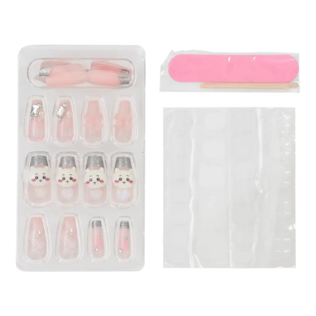 ちいかわネイルチップ 全4種類 ちいかわネイルチップ全4種が登場 粧美堂が発売｜ベストカレンダー