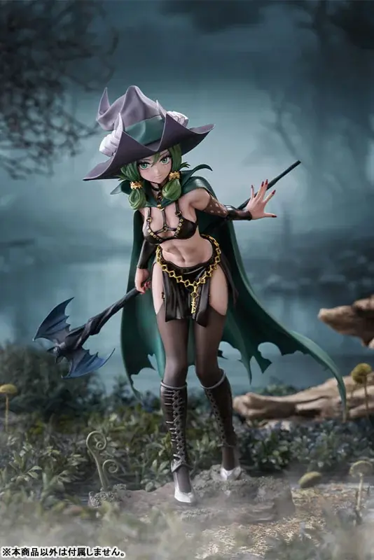 『ユニコーンオーバーロード』より、魔女の「ヤーナ」がフィギュアで登場。あみあみにて予約受付中。 画像 3