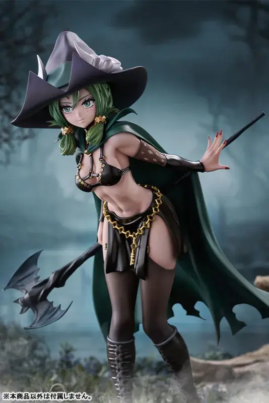 『ユニコーンオーバーロード』より、魔女の「ヤーナ」がフィギュアで登場。あみあみにて予約受付中。 画像 6
