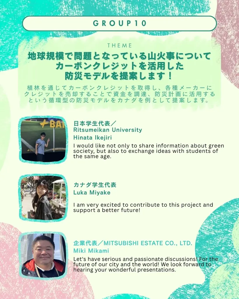 【環境省　大阪・関西万博】世界6カ国・日本全国の大学生が企業の環境課題を協働解決 画像 14