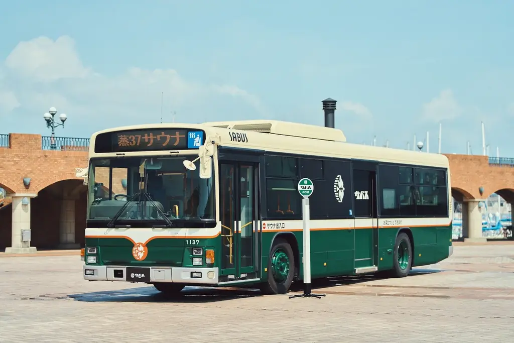 静岡茶をモチーフにした”茶畑サウナ” 移動型サウナバス「サバス」3号車の完成 画像 2