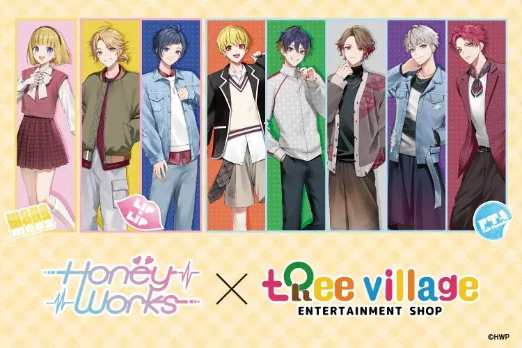 8月23日開幕｜HoneyWorks×Tree Village ポップアップ＆カフェ