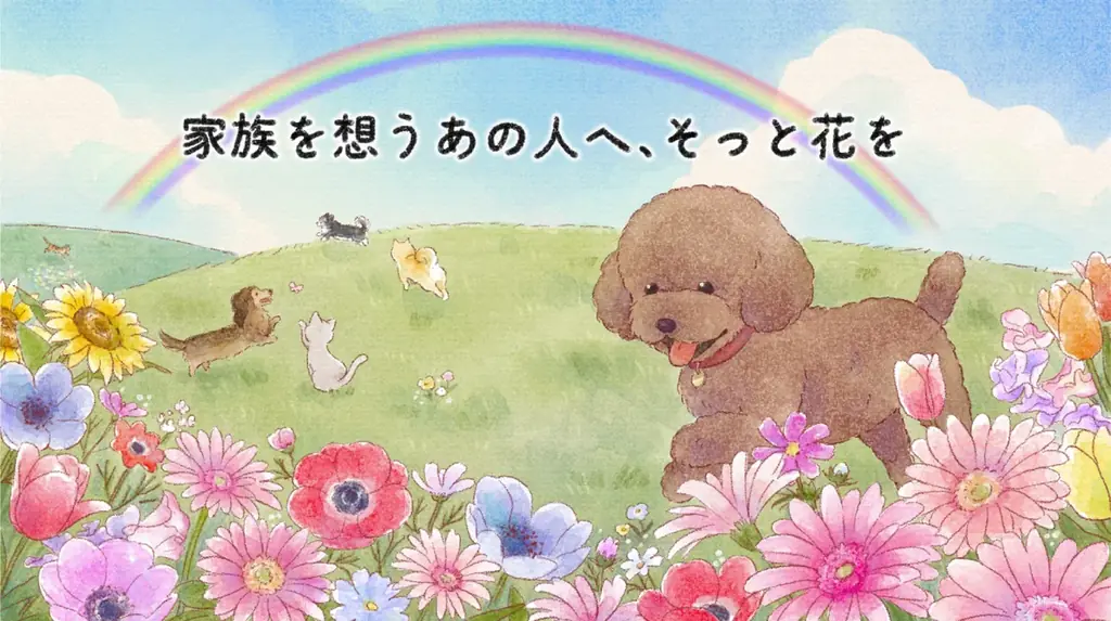 8月28日・虹の橋記念日へ　贈り物に迷う人が6割超