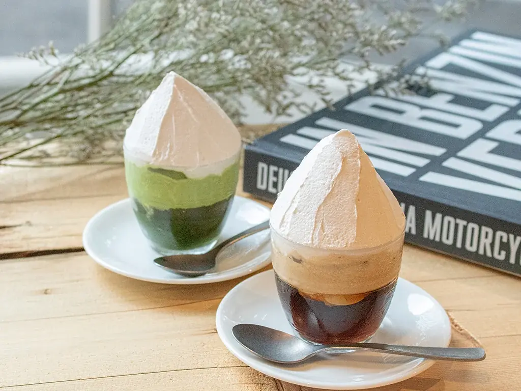 デウス原宿に“大人の贅沢”抹茶＆コーヒーゼリー登場