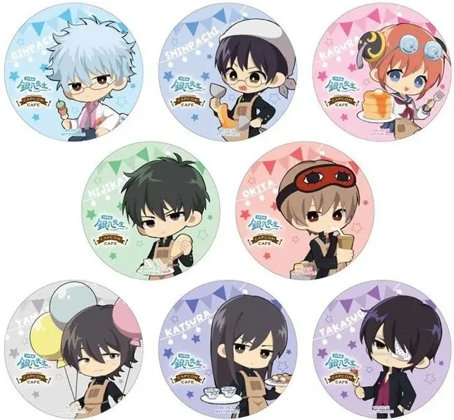 「銀魂」まるちばーすアニメ「3年Z組銀八先生」カプコンカフェで展開するコラボメニューを大公開! 画像 3