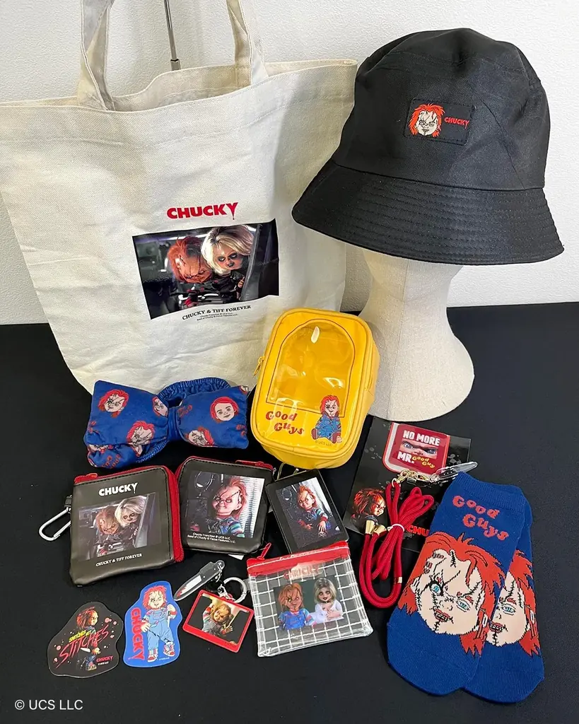 映画『チャイルド・プレイ』より「チャッキー」のサンキューマート限定アイテムがハロウィンにもピッタリなデザインで新登場！ALL390円（税込429円）で9月中旬より発売予定 画像 2