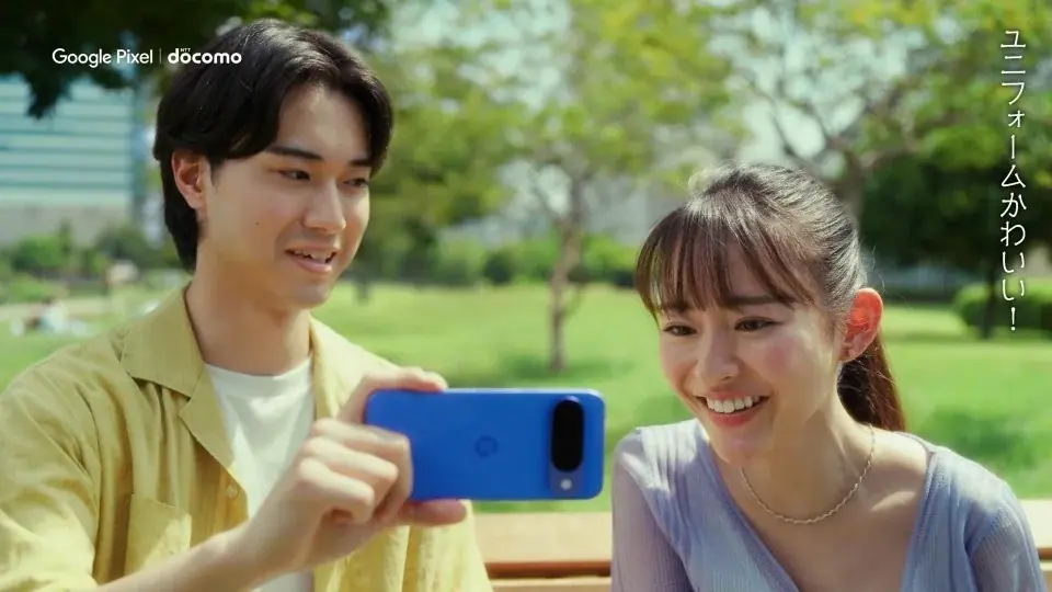 映像解析機能付き Gemini 搭載「 Google Pixel 10 」が登場!NTTドコモで予約開始!新WebCM「僕と彼女と Gemini 」篇8月21日(木)公開 画像 3
