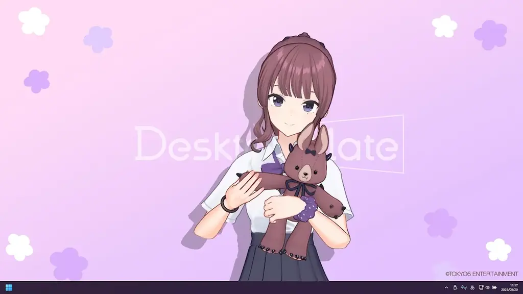 Desktop Mate DLC「夏色花梨」9月4日リリース決定!高木美佑さん録り下ろしボイス収録、夏服・冬服で髪型も変化 画像 3