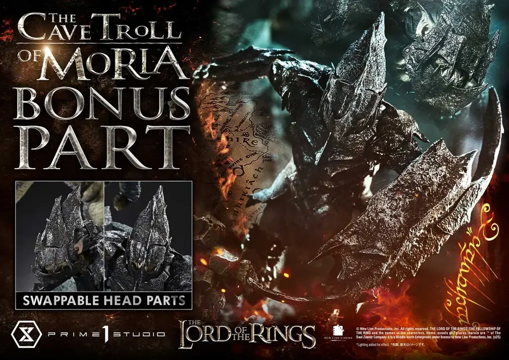 モリア坑道の戦いを表現！映画『ロード・オブ・ザ・リング』から、ケイブ・トロールの1/4スケールスタチューが登場 画像 12
