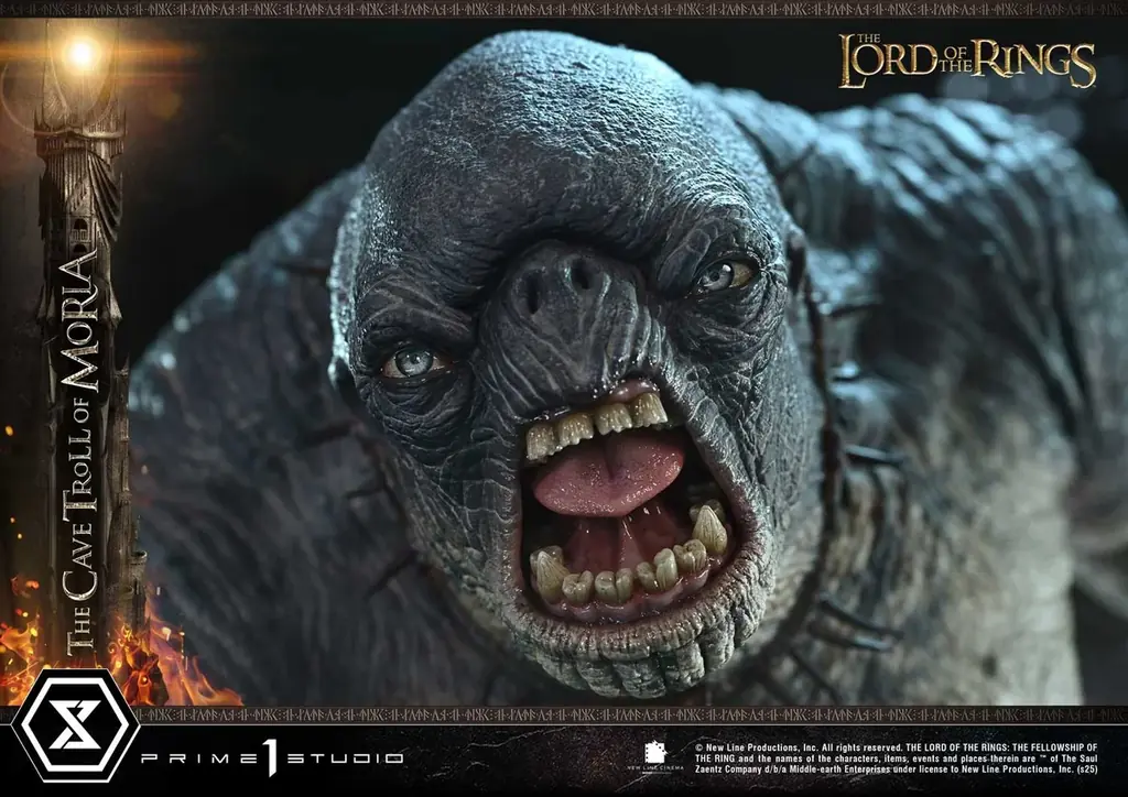 モリア坑道の戦いを表現!映画『ロード・オブ・ザ・リング』から、ケイブ・トロールの1/4スケールスタチューが登場 画像 5