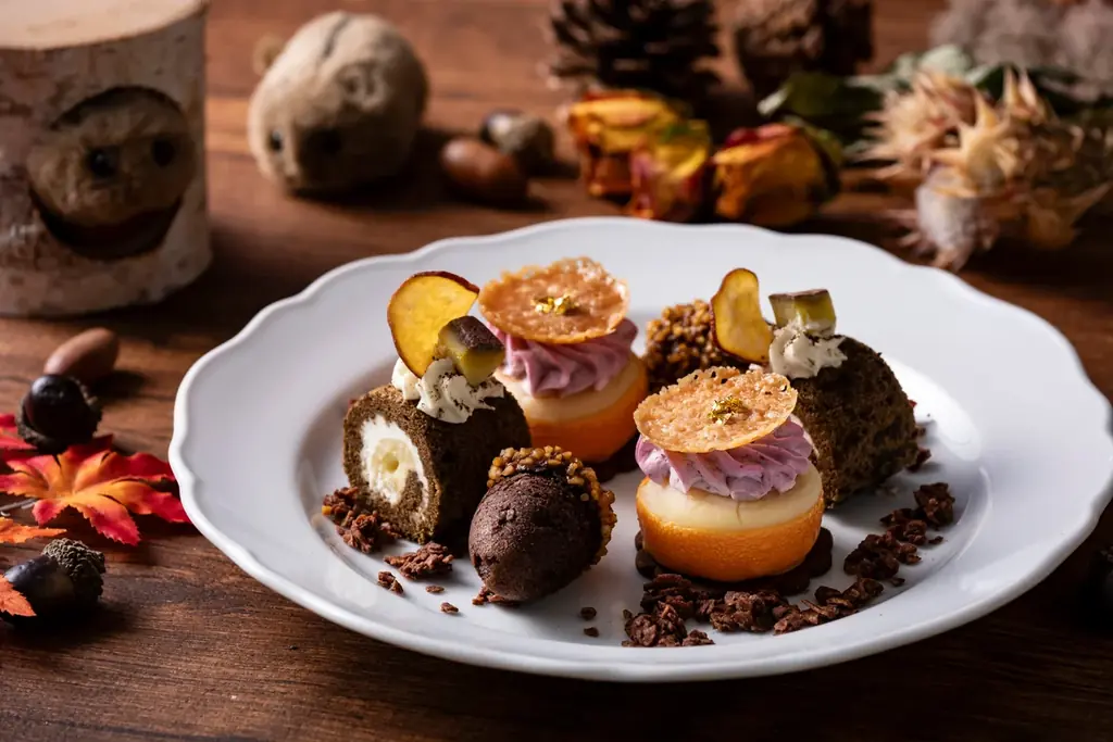 秋色に深まる自然の移ろいをスイーツで楽しむ「Autumn Afternoon Tea」を販売【東京プリンスホテル】 画像 5