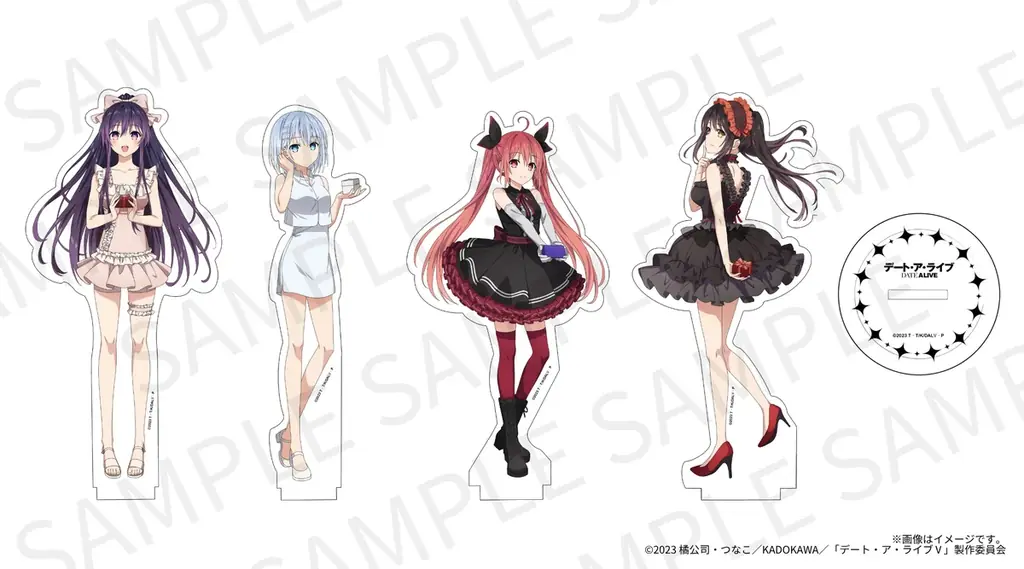 TVアニメ『デート・ア・ライブV』と宝石専門店KARATZの本格コラボジュエリー＆新規描き下ろしイラスト使用のグッズが登場！ 画像 10