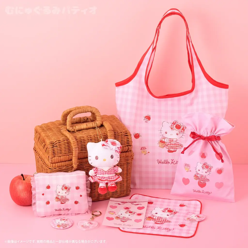 レトロなギンガムチェックがかわいい♡サンリオキャラクターズより「ギンガムフルーツシリーズ」が8月22日(金)～むにゅぐるみパティオ対象店舗で発売開始！ 画像 10